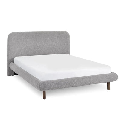 Hannah Boucle Bed - Grey – Julian Bowen