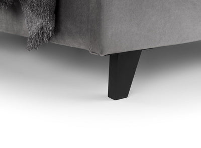 Shoreditch High Headboard Bed - Slate Grey – Julian Bowen, view 6