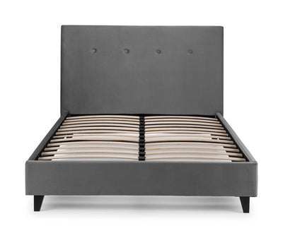 Shoreditch High Headboard Bed - Slate Grey – Julian Bowen, view 7