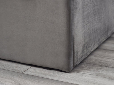 Shoreditch High Headboard Lift-Up Storage Bed - Slate Grey – Julian Bowen, view 4