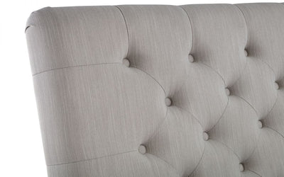 Wilton 4 Drawer Bed - Grey Linen – Julian Bowen, view 3