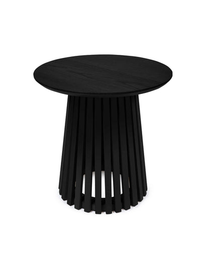 Ollie Black 45cm Round Lamp Table – Julian Bowen