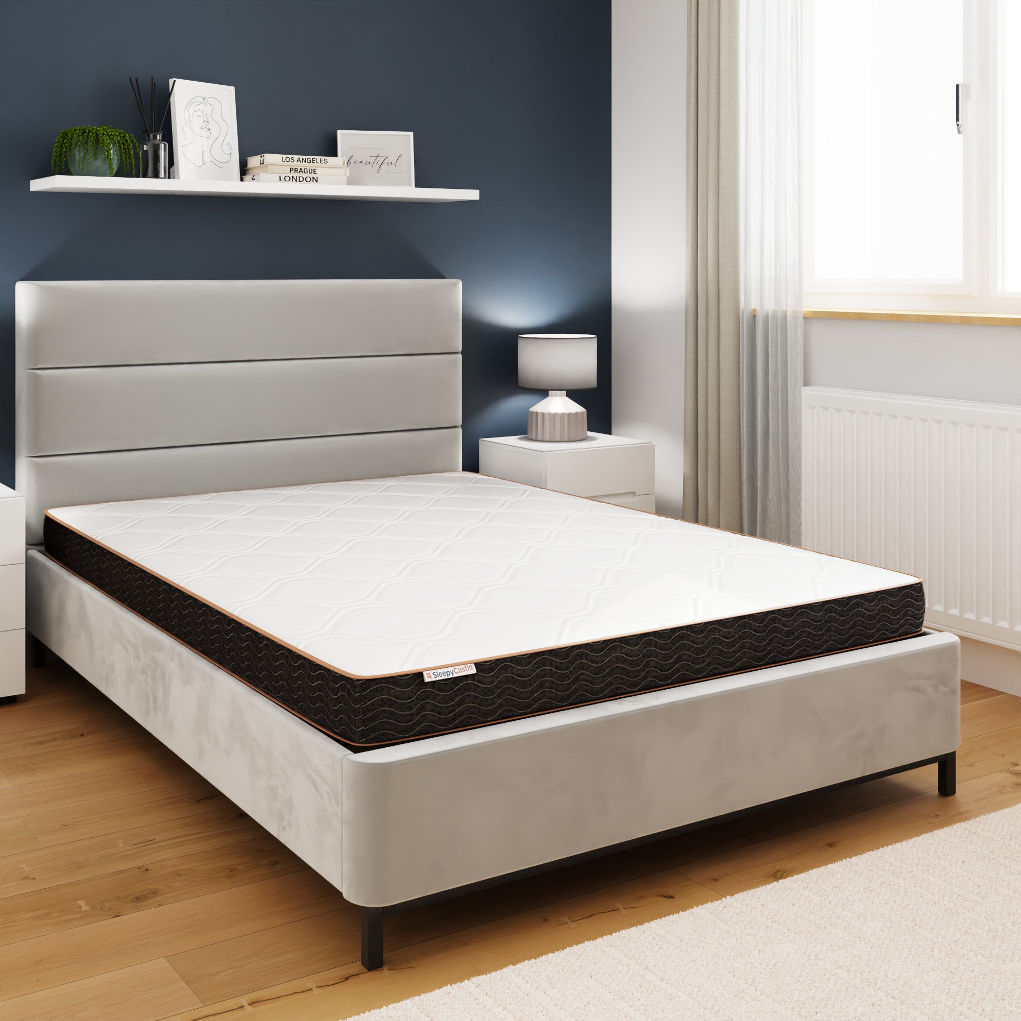 Sleepycastle Bonnell Mattress 120cm – White