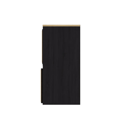 Kube 2X2 Storage Kube Black/Medium Oak – GFW, view 4