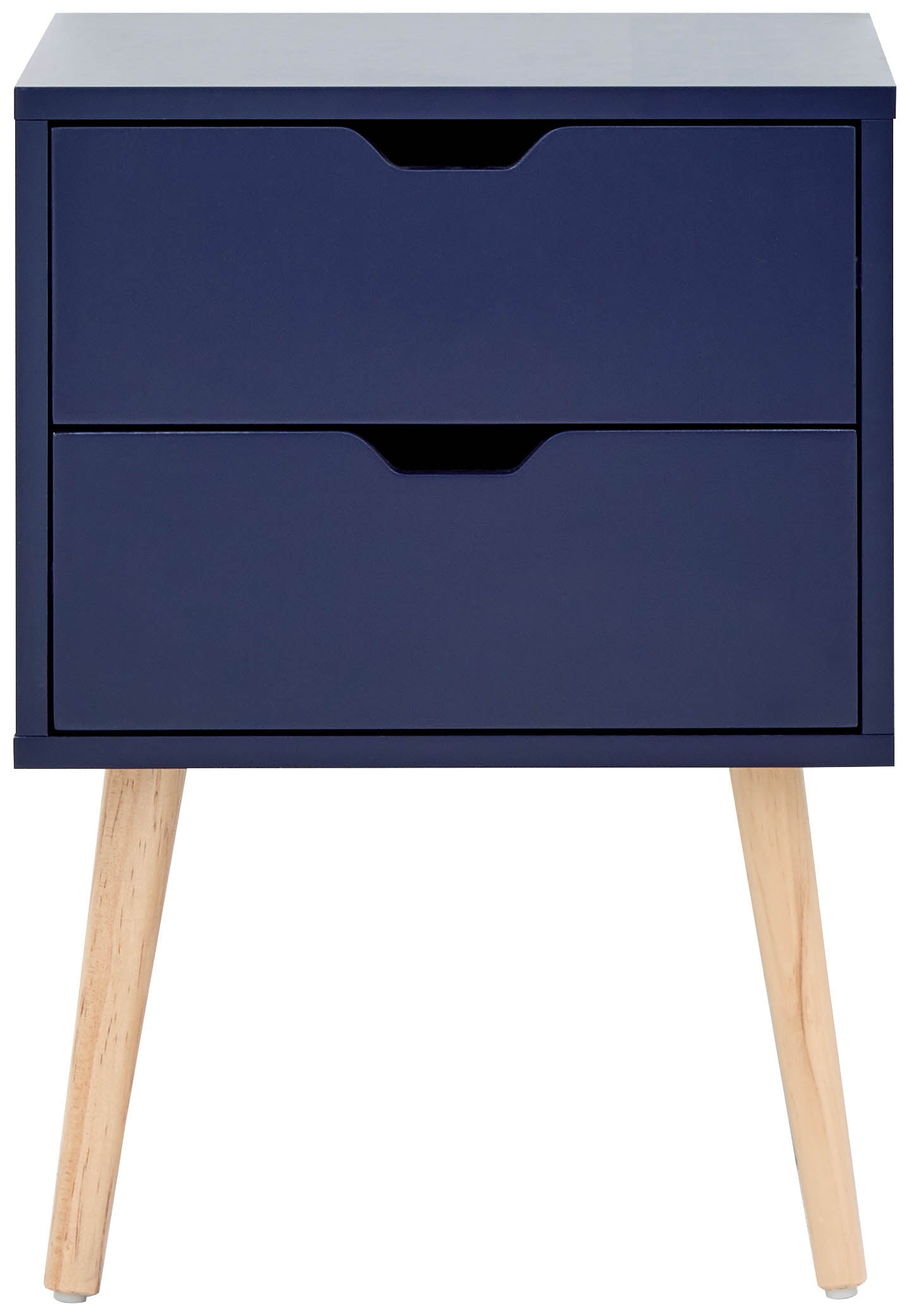 Nyborg Single 2 Drawer Bedside Nightshadow – Nightshadow
