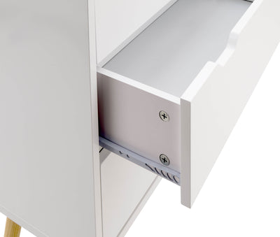 Nyborg 2+2 Drawer Chest – White