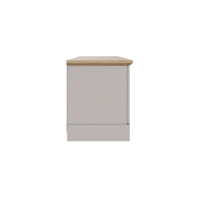 Kendal Large TV Unit Grey – GFW, view 4