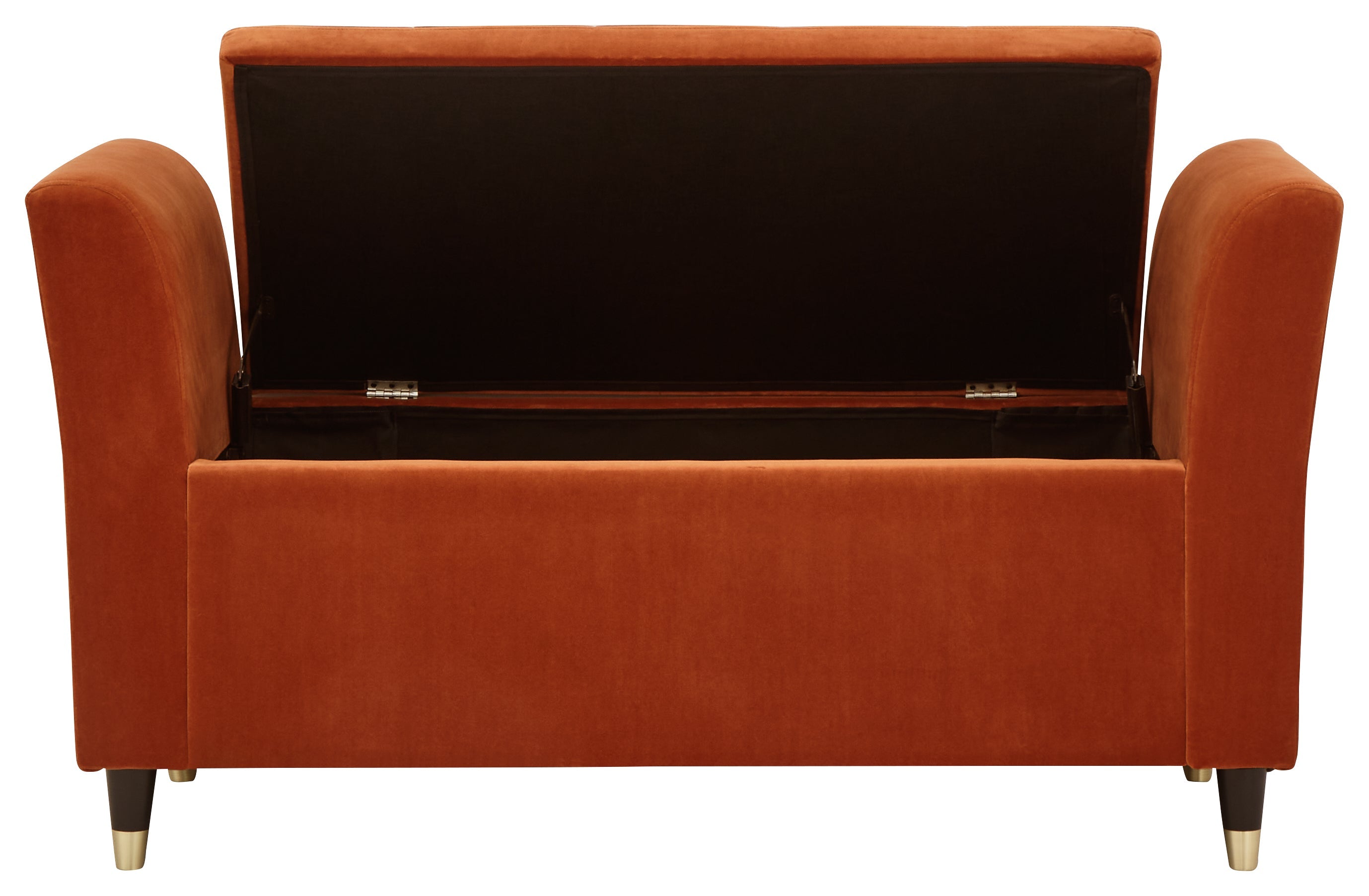 Genoa Window Seat Russet Fabric – GFW, view 9