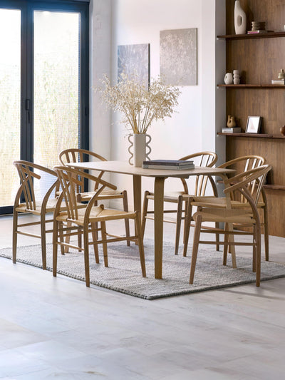 Symi Natural Oak Dining Chairs (Set of 2) – Julian Bowen, view 11