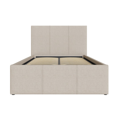 End Lift Ottoman Bed Frame - Natural – GFW, view 6