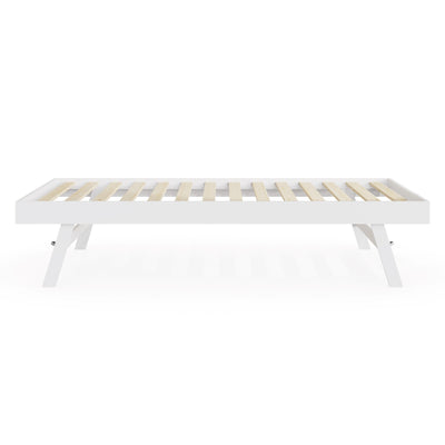 Madrid Wooden Trundle Only White – GFW