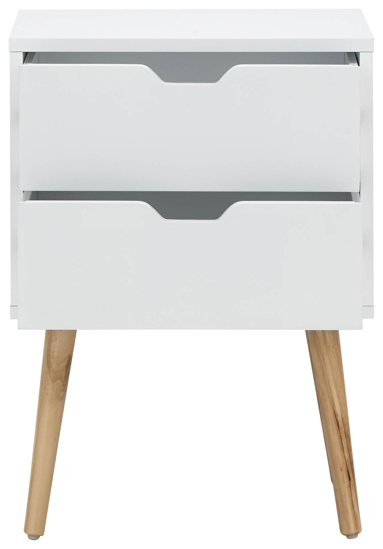 Nyborg Pair Of 2 Drawer Bedsides – White