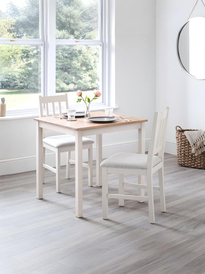 Coxmoor Dining Chairs - Ivory (Set of 2) – Julian Bowen, view 2