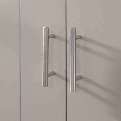 Kendal 2 Door 1 Drawer Wardrobe Grey – GFW, view 9