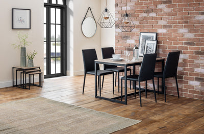 Jazz Chairs in Black (Set Of 4) – Julian Bowen, view 2