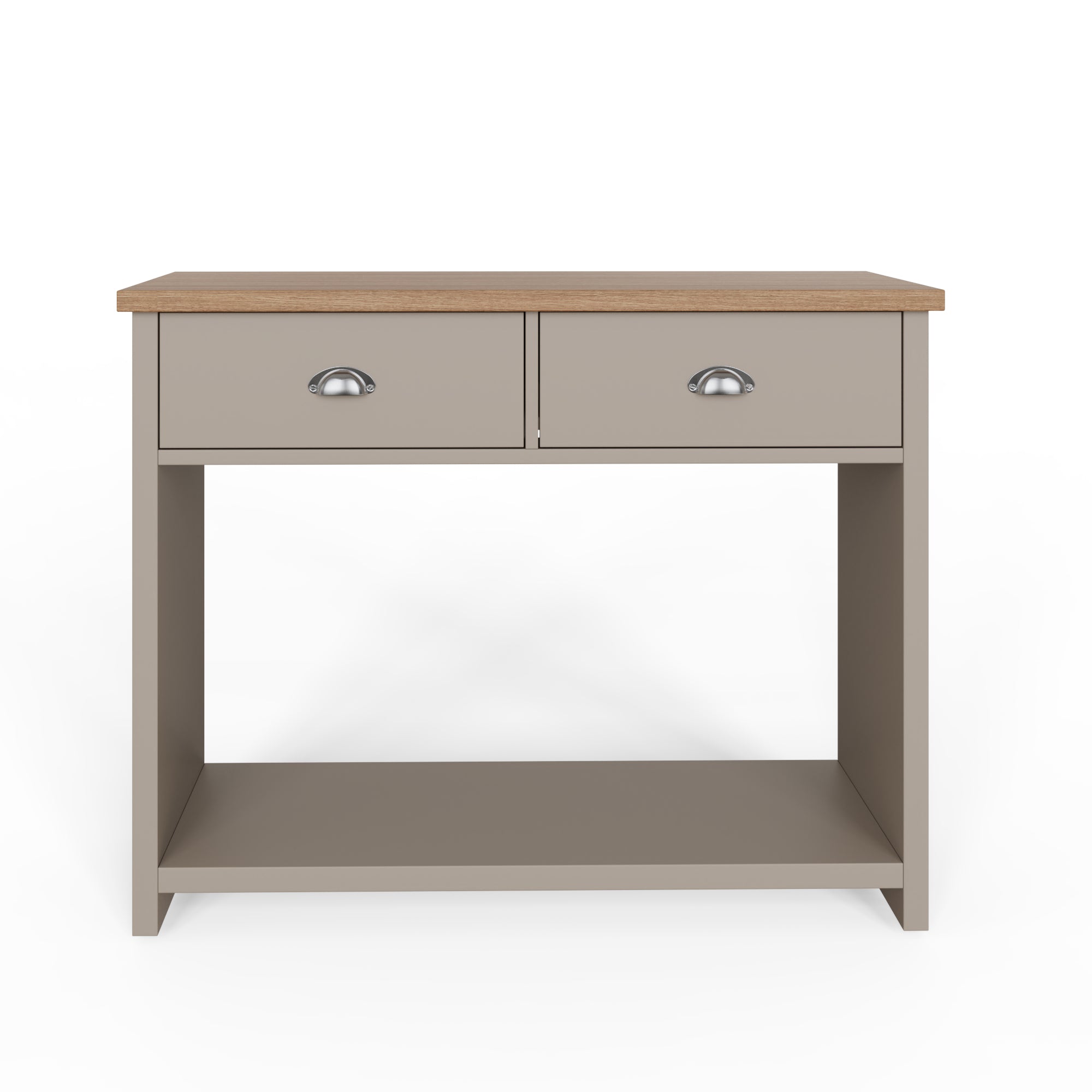 Lancaster Console Hall Table – Grey & Oak