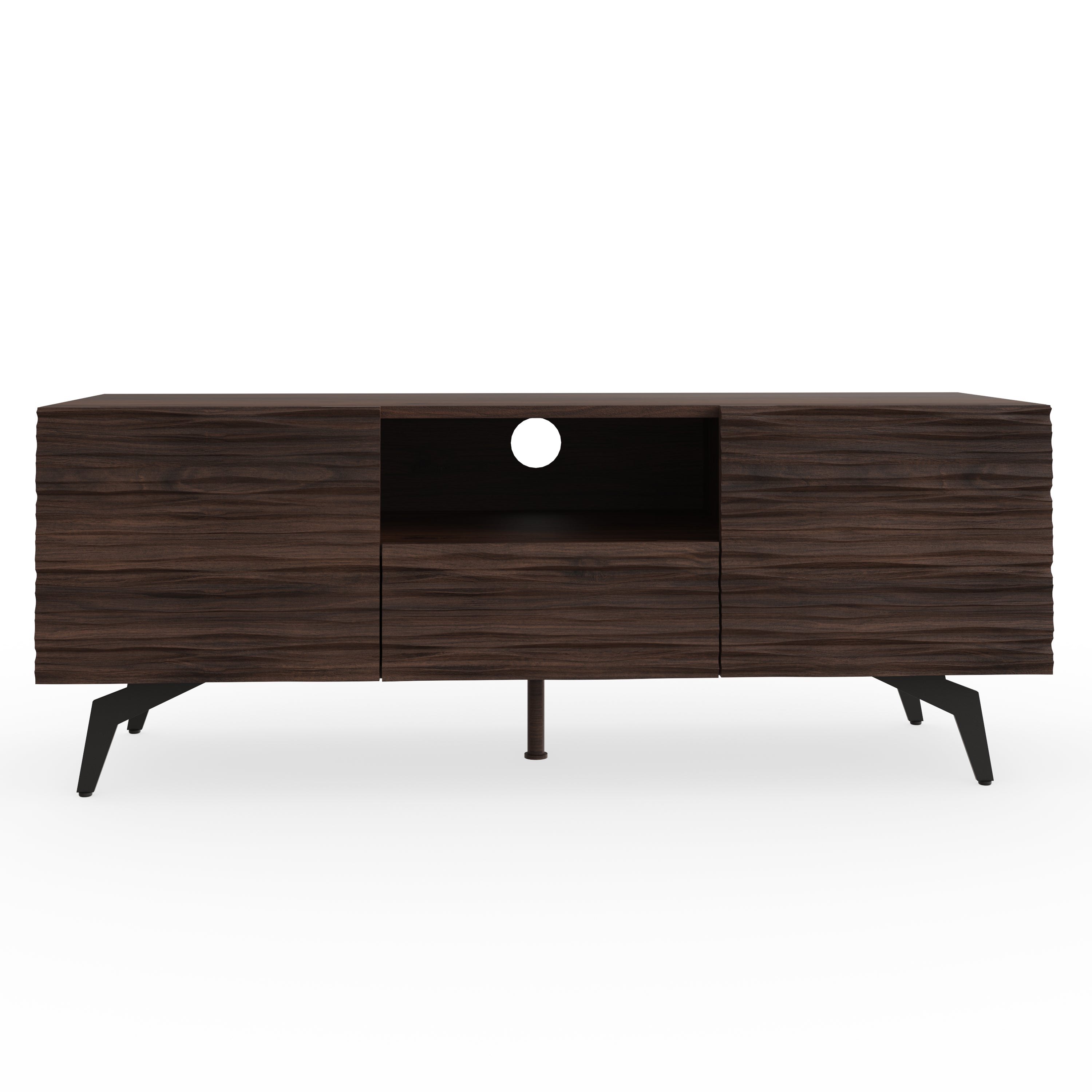 Bantham Tv Unit Dark Walnut – GFW, view 4