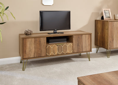 Orleans 1 Drawer TV Stand Mango – GFW, view 2