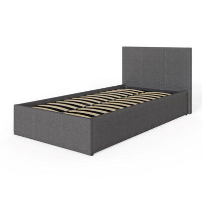 Side Lift Ottoman Bed Grey – GFW, view 14