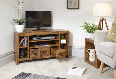 Jakarta Corner TV Unit Mango – GFW, view 3