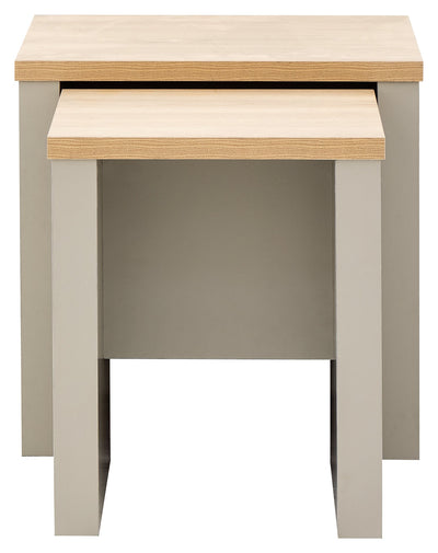Lancaster Nesting Tables Grey – GFW, view 9