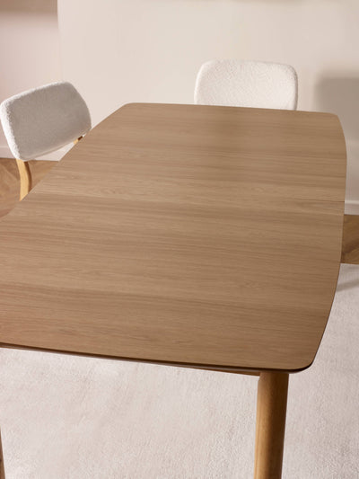 Theia 180-220cm Extending Dining Table – Julian Bowen, view 10
