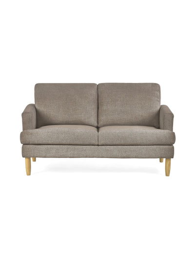 Daisy Coyote Grey Chenille Upholstered Compact 2 Seater Sofa – Julian Bowen, view 3