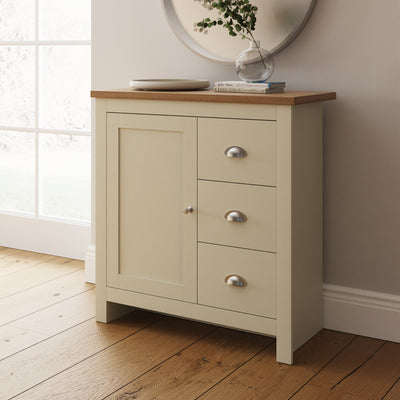 Lancaster Multi Unit – Cream & Oak