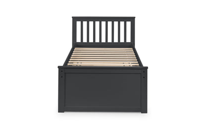 Maisie Bed With Underbed And Drawers - Anthracite – Julian Bowen, view 15