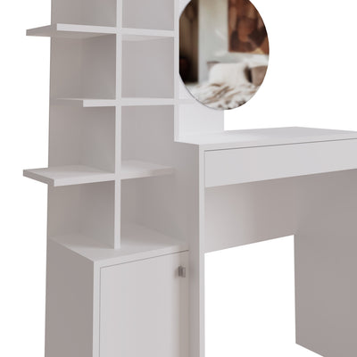 Freyja Dressing Table White/White – GFW, view 6