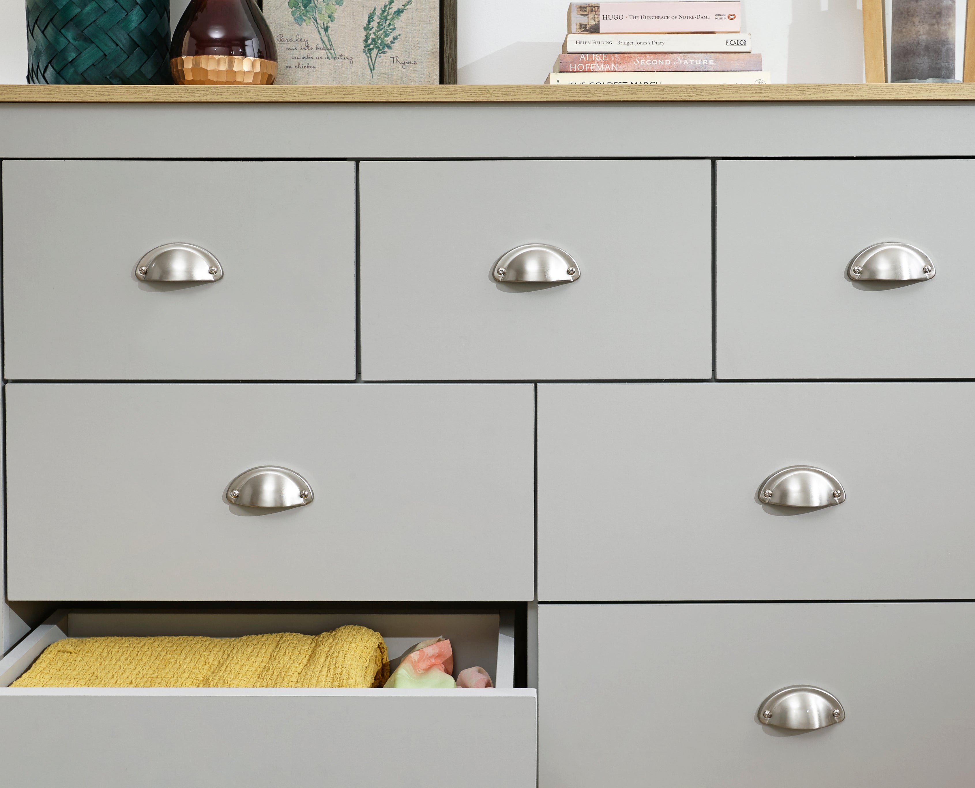 Lancaster Merchants Chest Grey – GFW, view 12