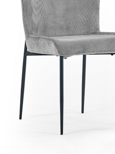 Leonie Dining Chairs - Grey (Set of 2) – Julian Bowen, view 6