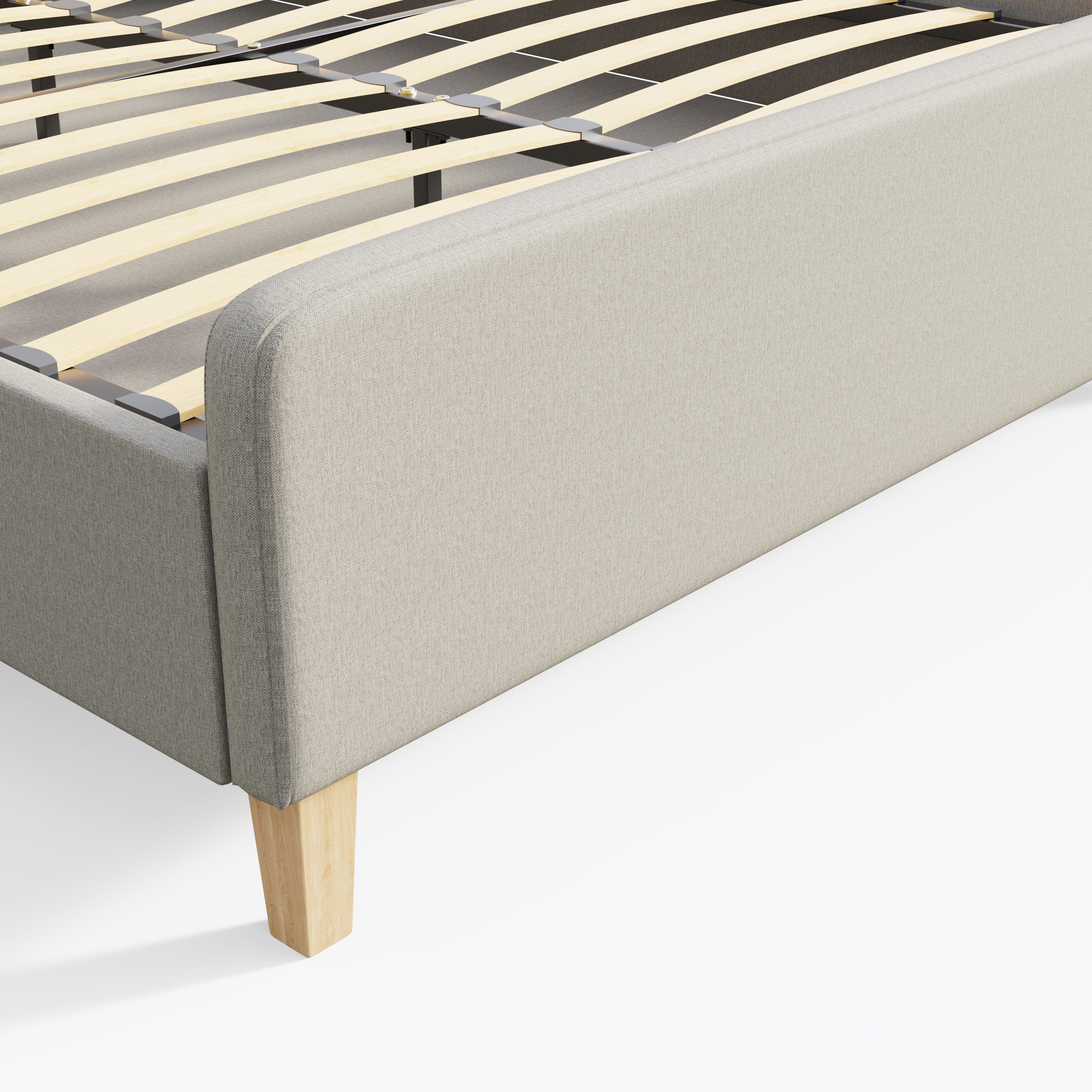 Ashbourne Bed Frame Natural – GFW, view 6