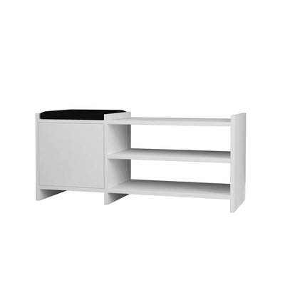 GFW Hallway Unit Munslow Hallway Storage Unit White Bed Kings