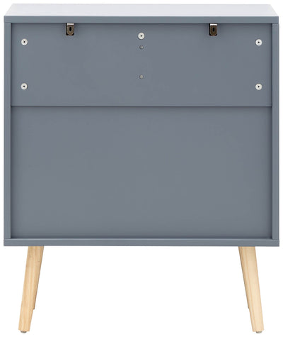 Nyborg 2+2 Drawer Chest – Dark Grey