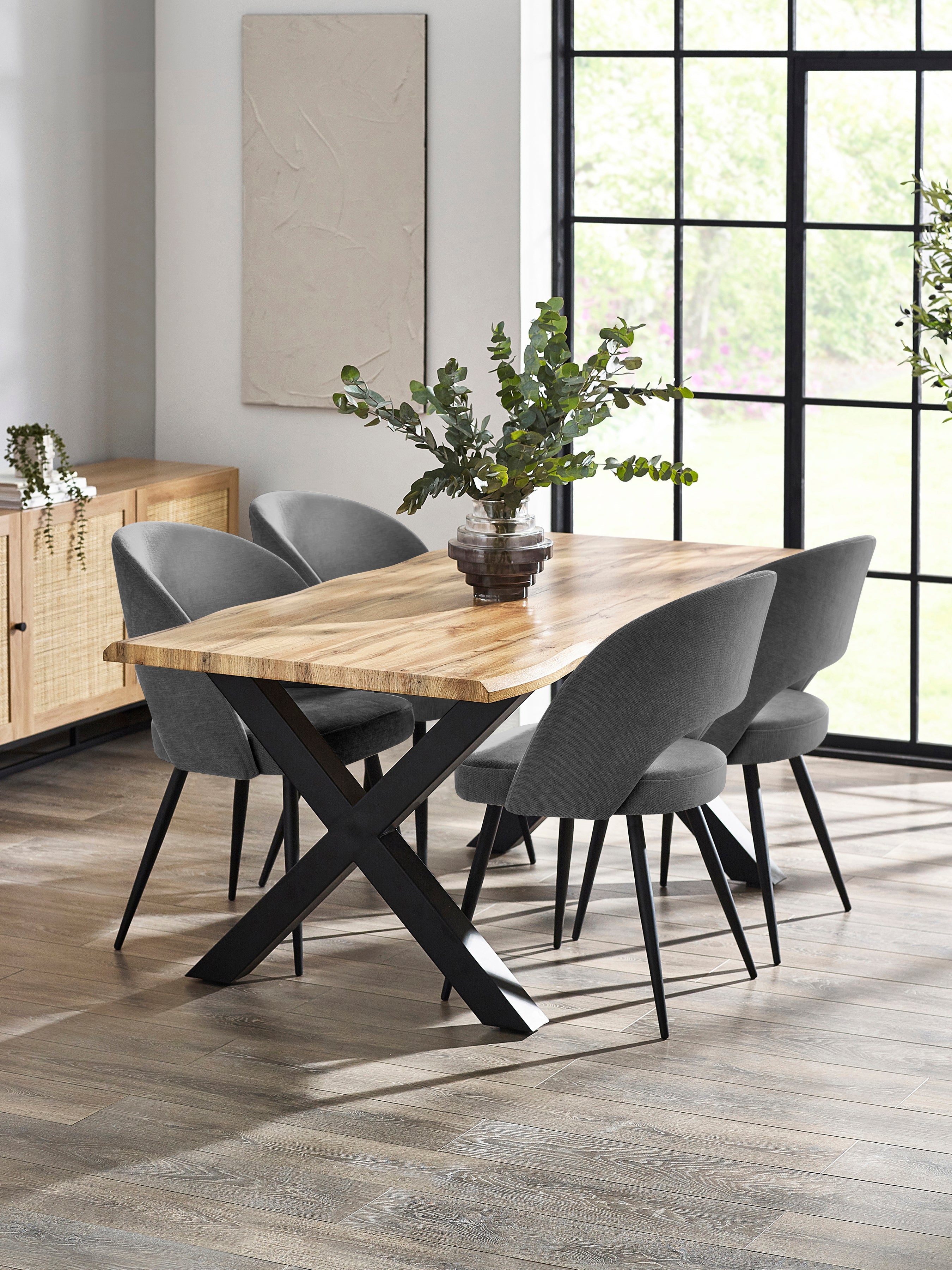 Ella Dining Chairs - Onyx (Set of 2) – Julian Bowen, view 11