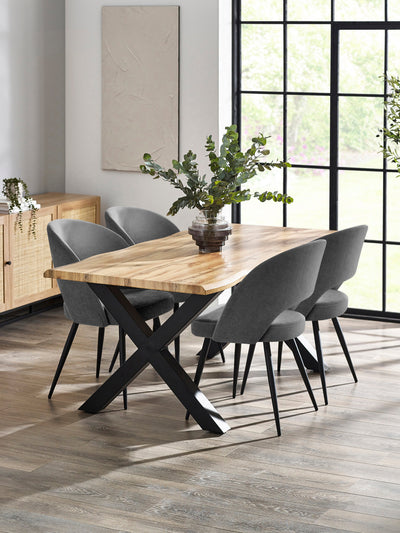 Ella Dining Chairs - Onyx (Set of 2) – Julian Bowen, view 11