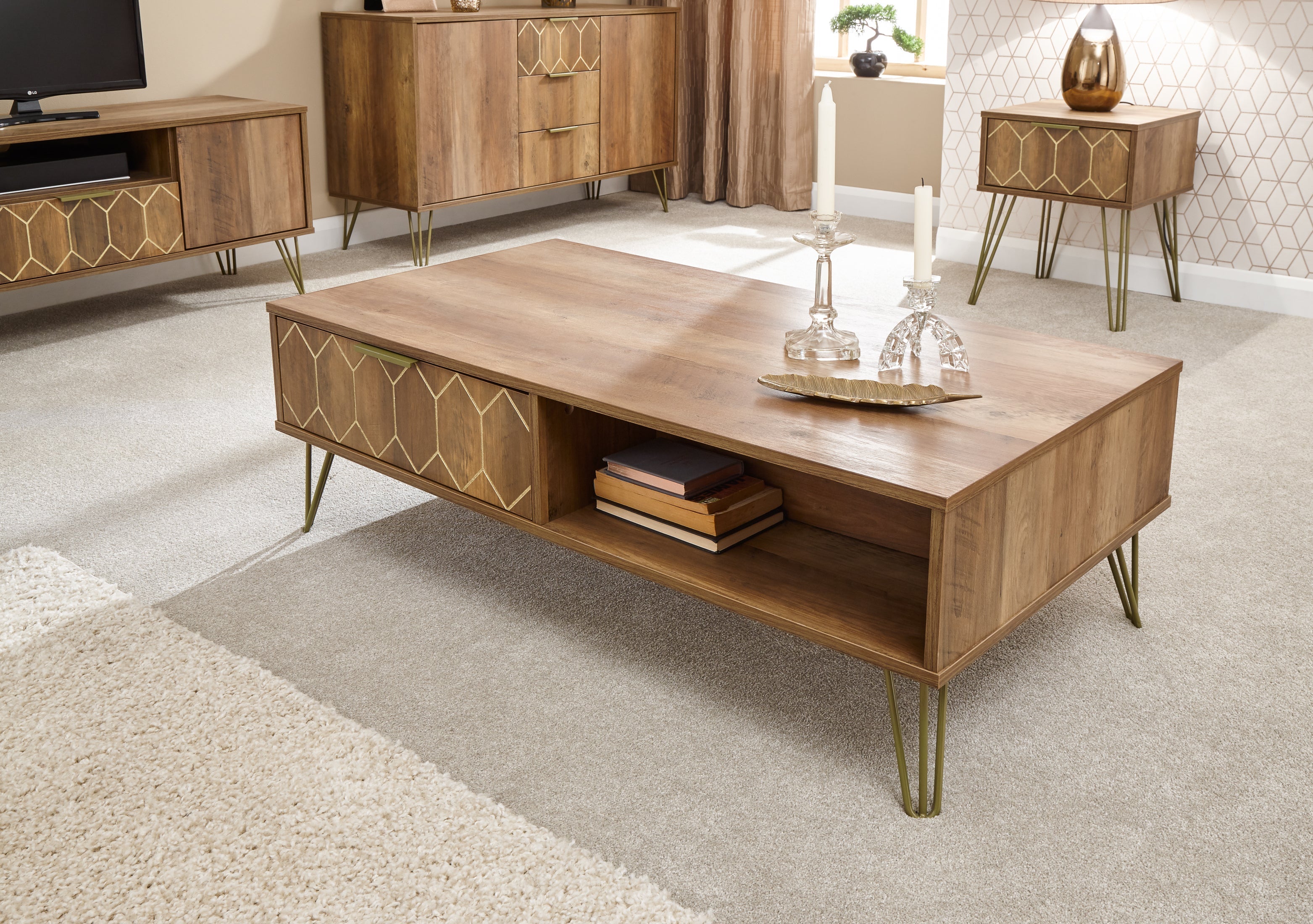 Orleans Coffee Table Mango – GFW, view 2