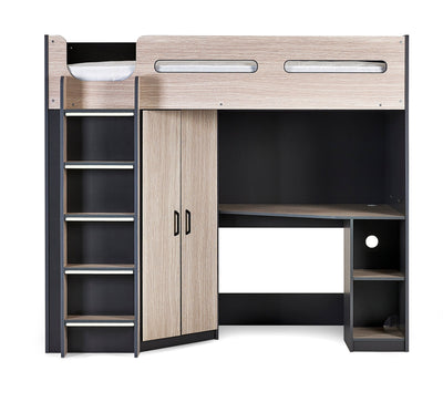 Hercules High Sleeper - Woodgrain & Anthracite – Julian Bowen, view 4