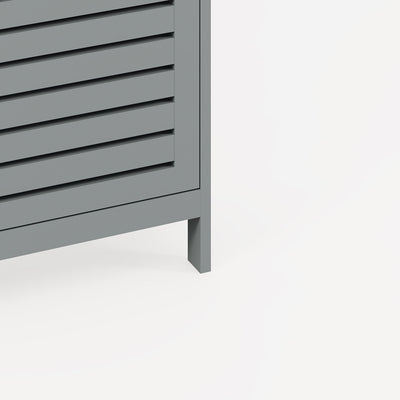 Bergen Three Tier Shoe Cabinet – Grey