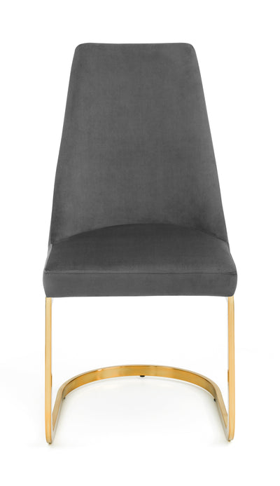 Vittoria Cantilever Dining Chairs - Grey (Set Of 2) – Julian Bowen, view 4