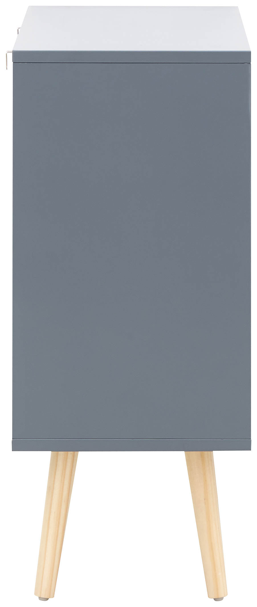 Nyborg 2+2 Drawer Chest – Dark Grey