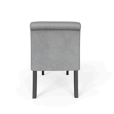 Balmoral Window Seat Grey Chenille – GFW, view 8