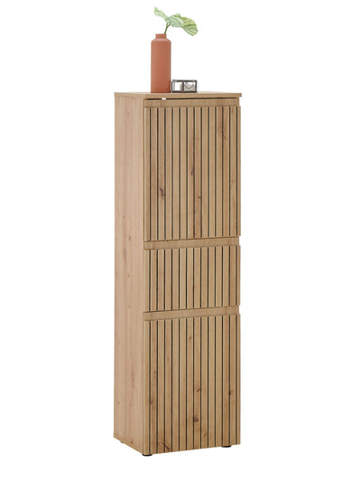 Austin 2 Door & 1 Drawer Narrow Cabinet – Julian Bowen