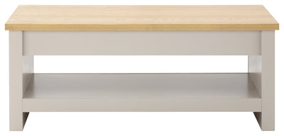 Lancaster Lift Up Coffee Table Grey – GFW