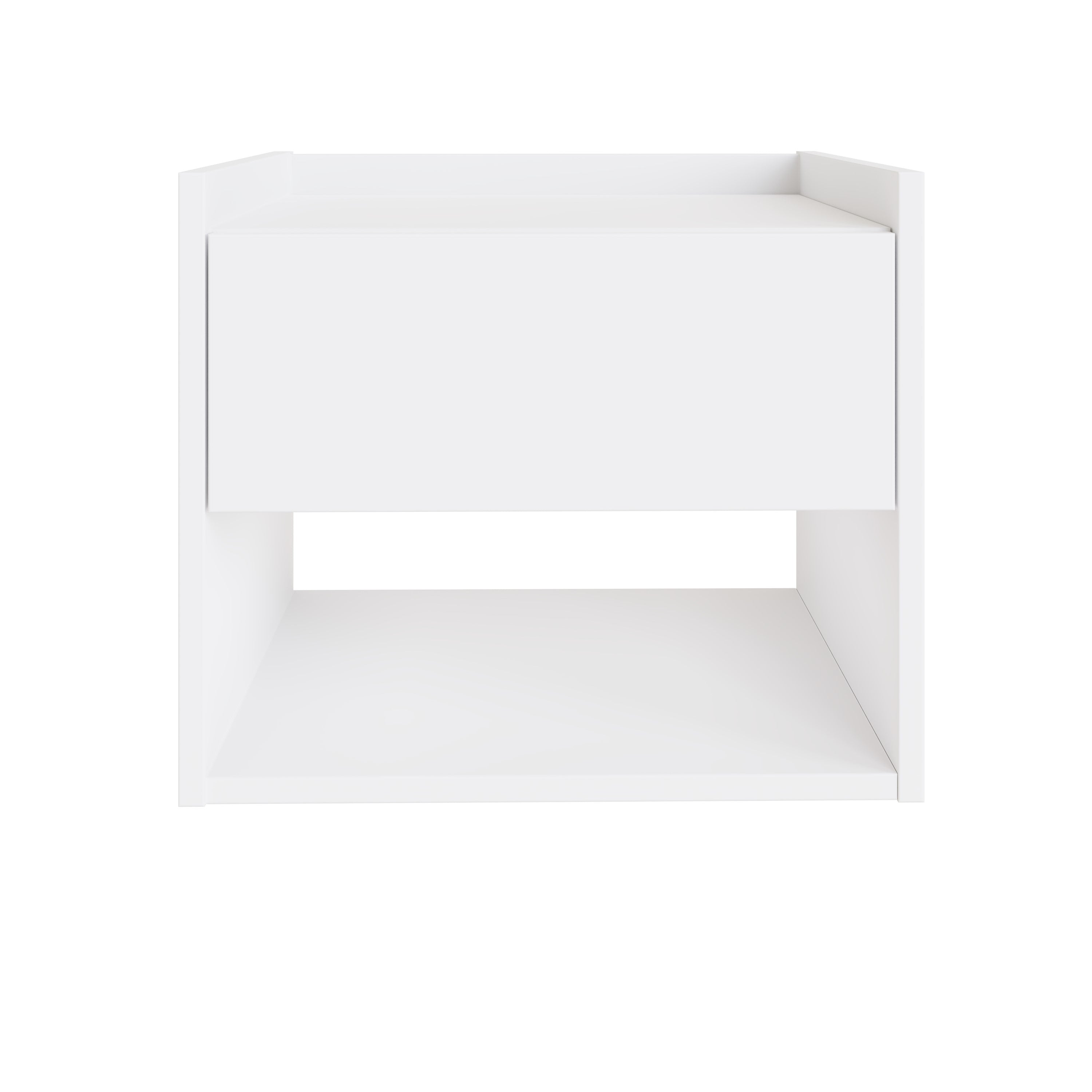 Harmony Wall Mounted Pair Of Bedside Tables White - GFW – GFW, view 6