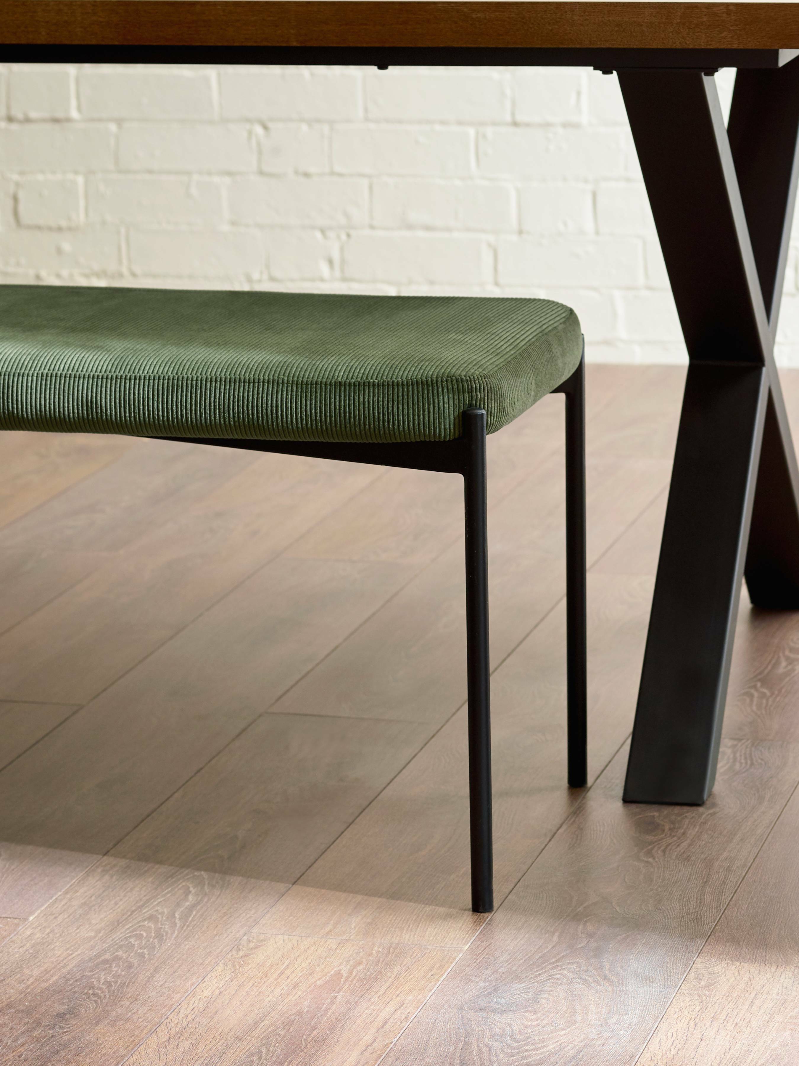 Leonie Bench - Green – Julian Bowen, view 4