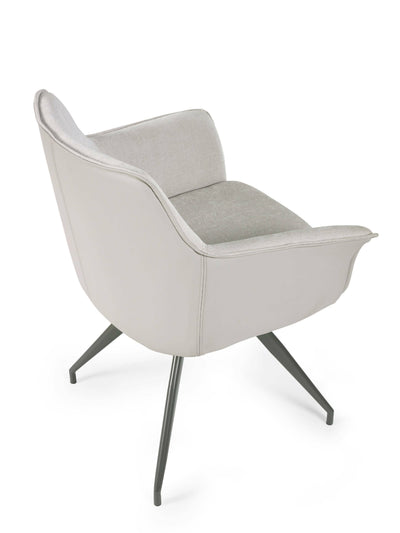 Noah Ivory Fabric Dining Chair – Julian Bowen, view 5