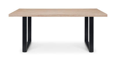 Berwick Rectangular Table and 6 Mustard Luxe Chairs