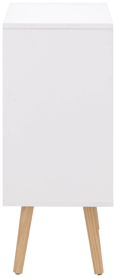 Nyborg 2+2 Drawer Chest – White